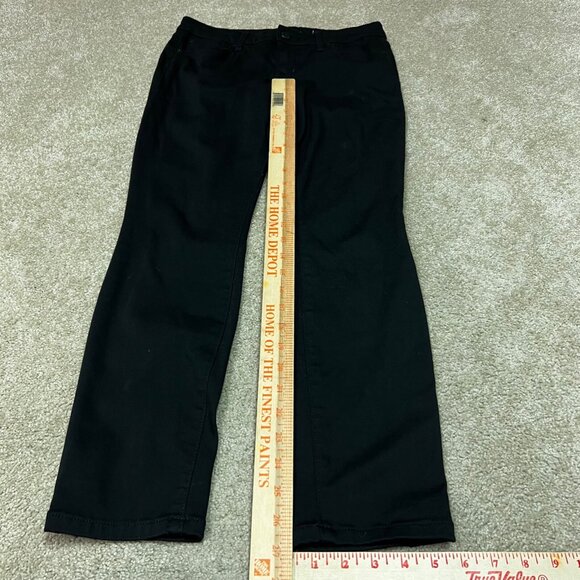 Level 99 Jegging Lily Skinny Straight Black Women's Size 27 P Pockets - Picture 4 of 12